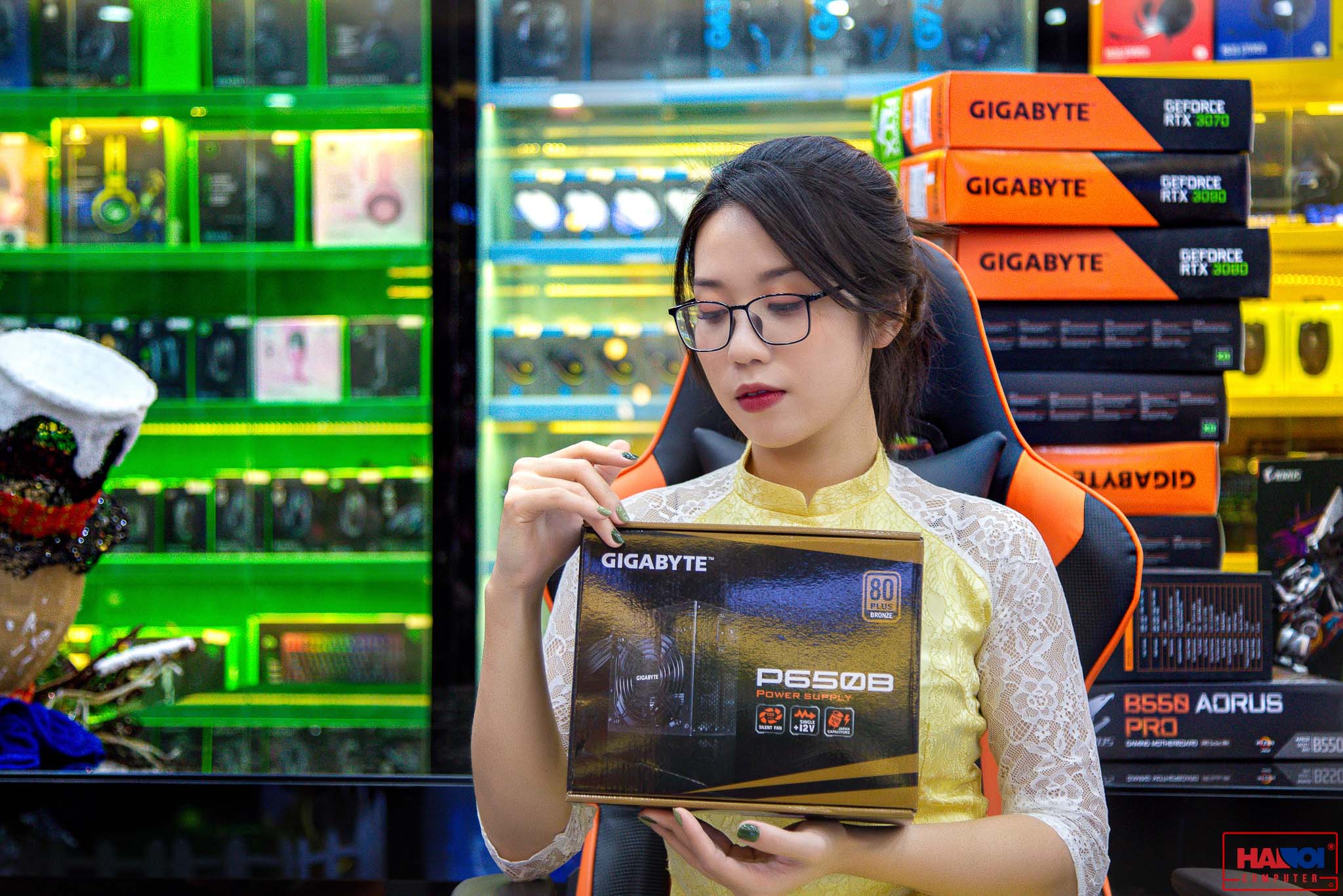 Nguồn Gigabyte GAGP-P650B 650W Active PFC